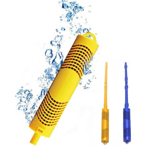 Purificateurs minéraux, spa pour filtres à cartouche, purificateur d'eau de piscine pour jacuzzi et spas, piscine, étang à poissons 3.2X3.2X41cm (1/4)