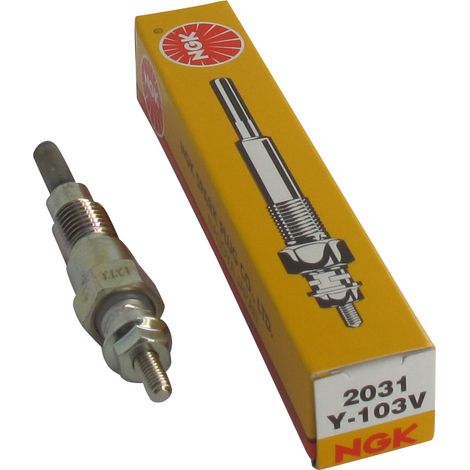 Bougie D'allumage De Préchauffage Ngk Y-103v Adaptable Pour Engins De Manutention Et Générateurs Kubota Et Yanmar.