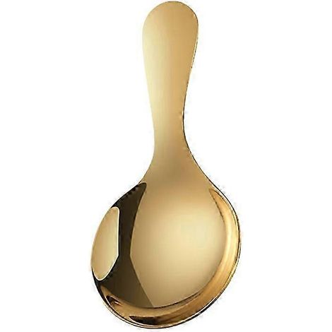 Cuillère à sel à manche court, mini cuillère à dessert réutilisable en acier inoxydable de qualité alimentaire ZTG (1/5)