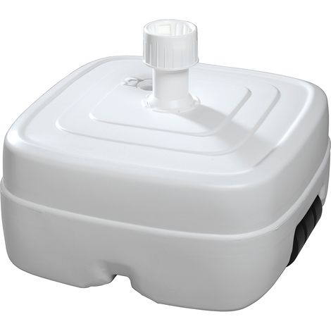 Schneider PE-Ständer befüllbar 45 l weiss Kunststoffständer Sonnenschirmständer (1/5)