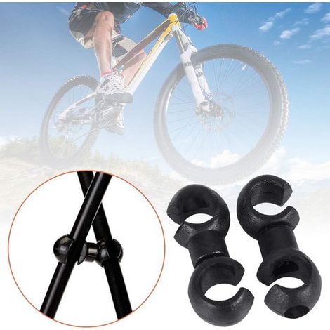10 piezas，abrazaderas para cables de bicicleta，hebilla para línea de aceite de cambio de cable，hebilla en S para tubo de cable (1/3)