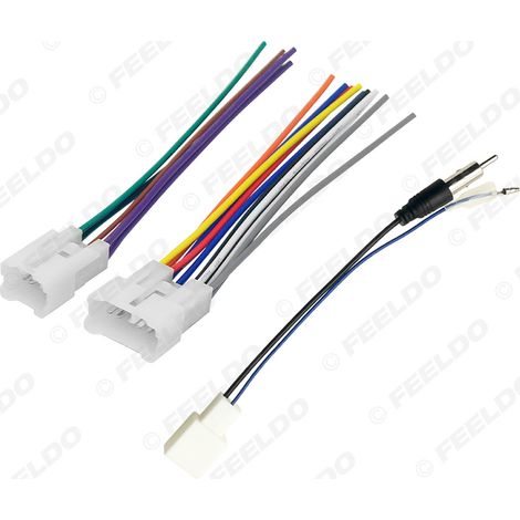Compatible avec les câbles de modification audio et d'alimentation universels pour autoradios DVD BYD/Geely/FAW/Toyota