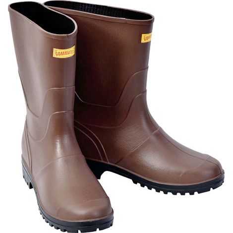 STIVALI TRONCHETTO GOMMATEX 44 MARRONE