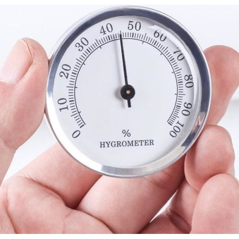 Hygromètre - 57 Mm - Mécanique - Pour Humidité Cigares - Unité (1/4)