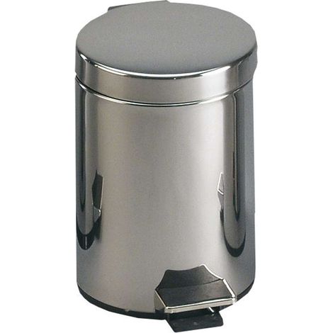 Sanela Mülleimern - Mülleimer, 5 L, Edelstahl matt SLZN 11X