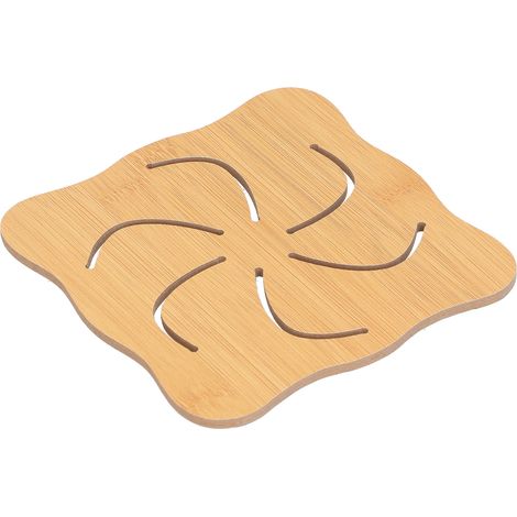 Lot de 10 sets de table creux en imitation bambou, isolants et anti-brûlures, pour bols et tasses, accessoires de cuisine avec roulettes (1/5)
