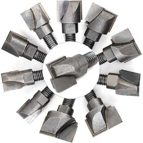 Fraise à rainurer - Carbure de tungstène - Diamètre 24 mm - Pour mortaiser serrures sur portes en bois - 1 pièce