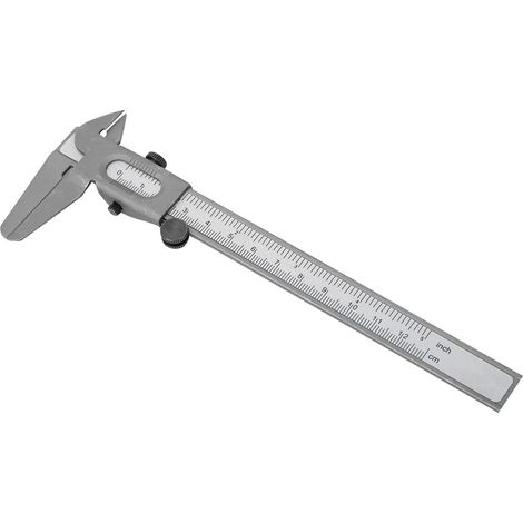 Hochpräziser Metall-Messschieber, manuelles Messwerkzeug, Mikrometer-Lineal (5 Zoll) (1/5)