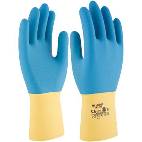 Guante latex natural Bi-neox 3L HP300 T08 (1/5)