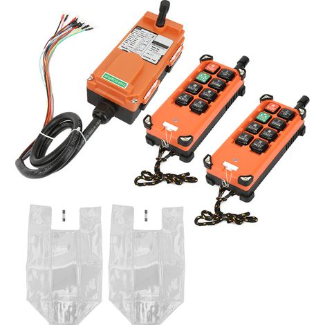 Télécommande sans fil pour palan, 2 émetteurs, 1 récepteur, 220 V (1/5)