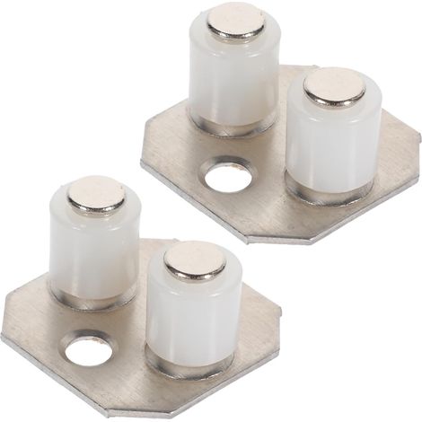 2 pcs guide de sol pour porte coulissante, inox (1/5)