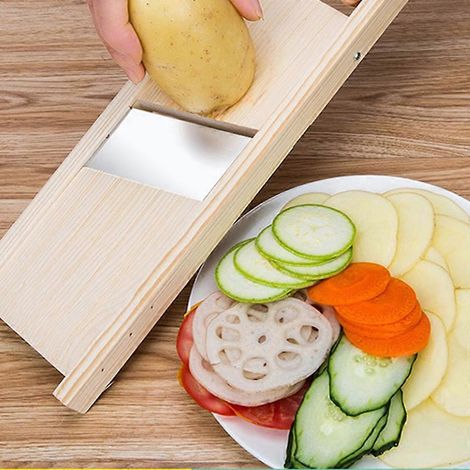 Hachoir à fruits, pommes de terre, concombres, carottes, râpe - Idée cadeau de pendaison de crémaillère (1/4)