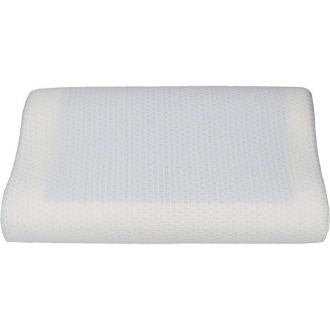Oreiller cervical gel rafraîchissant, design ondulé, maison/salon beauté(5030cm) (1/5)