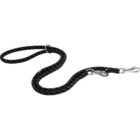 Ferplast SPORT REFLEX GA Guinzaglio da addestramento per cani Ferplast SPORT REFLEX regolabile riflettente in cordino di nylon. Variante  - Misure: Ø 13 mm x L 200 cm - Nero