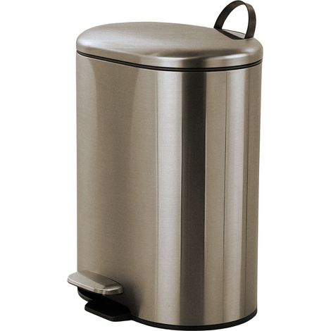 COSMIC Papelera Inox mate Essentials (6L)