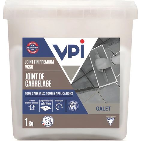 Joint fin premium V650 1Kg VPI Galet (1/3)