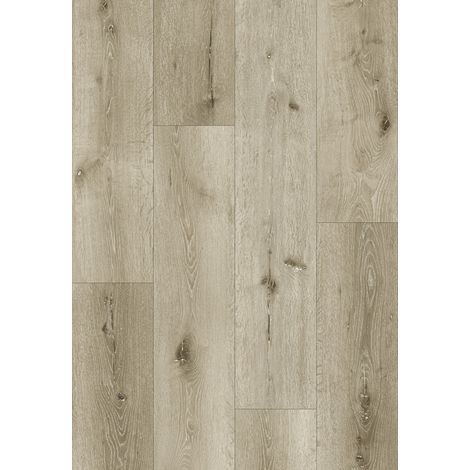 Mexen Georgia échantillon de panneaux vinyles 1240 x 182 mm SPC 6,5 mm, sous-couche IXPE 1,5 mm, 4 V-Fuge, Chêne - F1031-S (1/3)