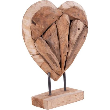 Coeur en teck House Nordic Almada