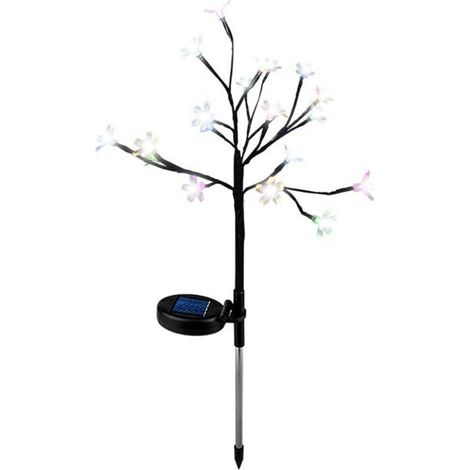 Lanterne Solaire - Lampe De Jardin Étanche IP44 - 12 LED Blanc Chaud - 8 Heures D'autonomie - Pour Extérieur Jardin Terrasse (1/5)