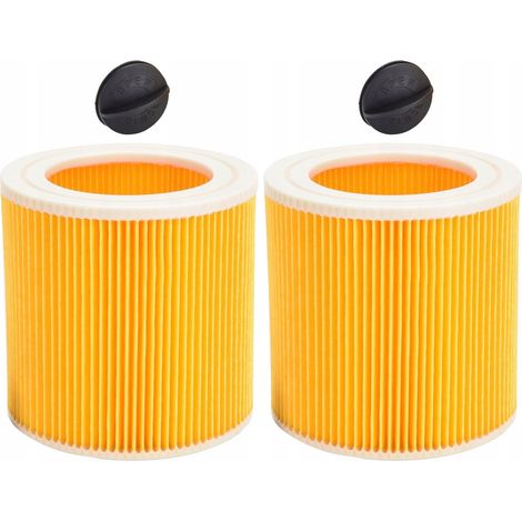 2x Filtro lavabile per Karcher WD2 WD3 MV3 SE4001 SE4002 MATERIALE PREMIUM
