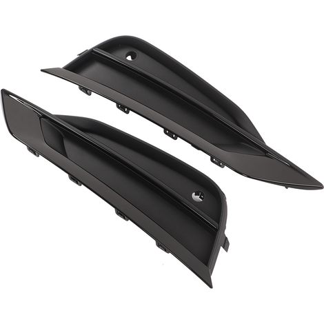 Paire de grilles de phares antibrouillard avant gauche/droite 31425447, remplacement auto pour Volvo S90 V90 2016-2019, noir brillant, accessoires véhicule. (1/5)