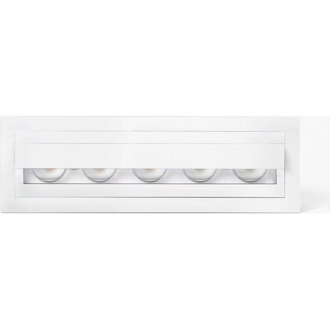 TROOP Bañador de pared empotrable blanco 3000K CRI90