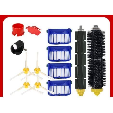 Kit Pièces Rechange Compatible Robot Aspirateur Série 600 500 694 692 690 680 660 665 651 650 614 (1/4)