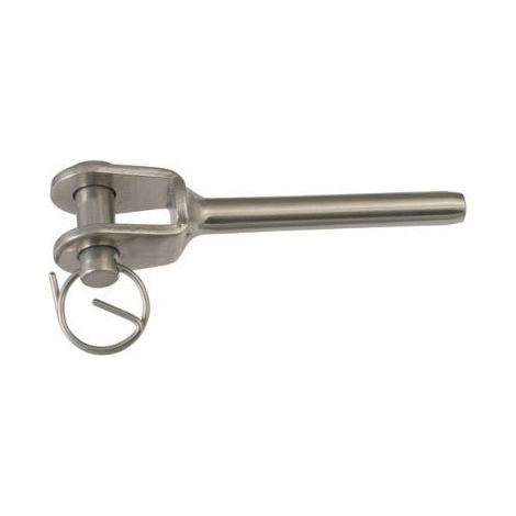 Embout à A sertir à CHAPE SOUDEE Inox A4 Diamètre 5-1 pièce (1/2)