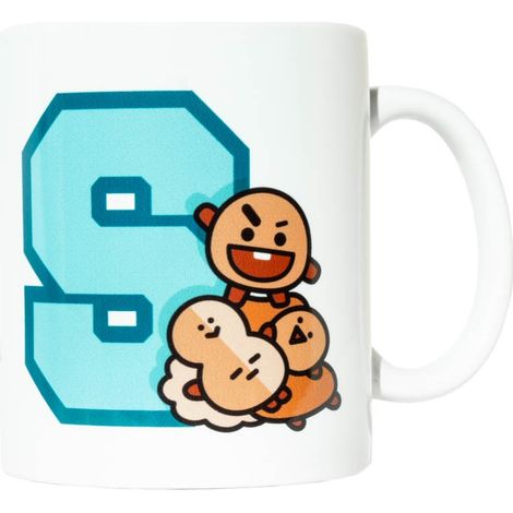 BT21 - Taza de cerámica de 300 ml Shookey