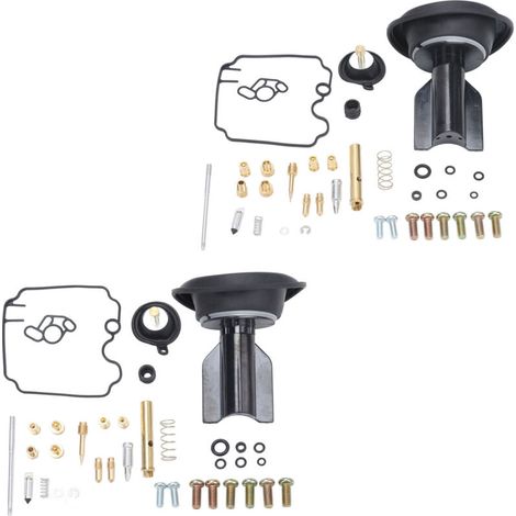 Kit di riparazione carburatore SUNXURY da 72 pezzi con guarnizione a membrana, pistone, O-ring, spillo e valvola a galleggiante per motociclette TDM850 e XTZ750. (1/4)