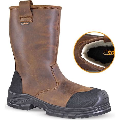 Stivali antinfortunistici JALLATTE JALCYPRESS S3 CI SRC Marrone 46