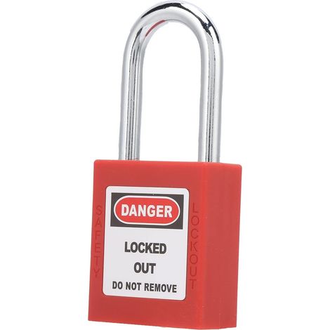 38mm Steel Padlock for Locking with 2 Keys (1/5)