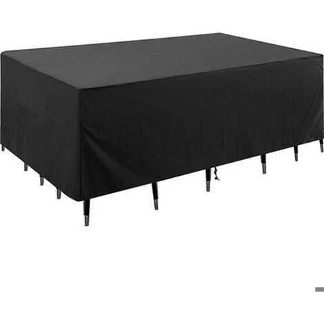 Housse Meubles de Jardin, Housse Table Exterieur, Anti-UV Jardin Tissu Oxford 600D Housse de Protection pour Table, 213x132x74cm (1/5)