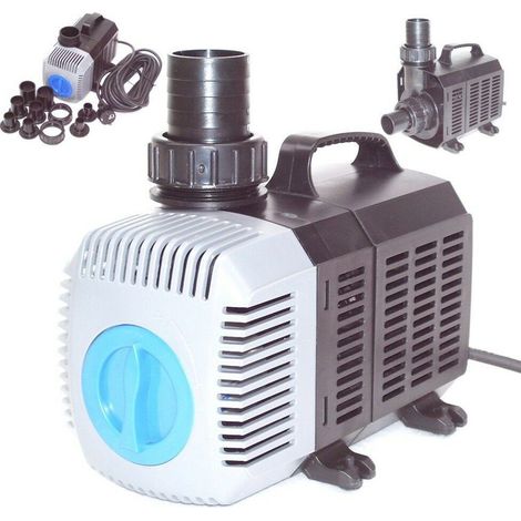 Teichpumpe SuperECO Bachlaufpumpe Filterpumpe Teichfilter Wasser Skimmer Pumpe 32 Watt 55045 (1/5)