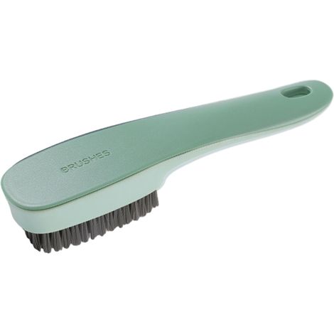 1 Brosse à récurer, long manche ergonomique, brosse de nettoyage, pour chaussures et linge, usage domestique (1/5)