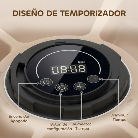 Distributeur automatique de croquettes pour chats et chiens avec bloc réfrigérant, minuterie programmable, 6 gamelles et écran LED (1/4)