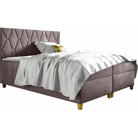 Cama continental Nemus, Fresh 9, Continental, Doble, 160x200, Tapiz, Somieres, 160x208x110cm