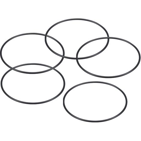 Joint Torique en Caoutchouc Nitrile 78mm OD 73mm ID 2,65mm Largeur, 10 Joints Etanchéité Métriques pour Robinet Plomberie Réparation Automobile, Noir (1/5)