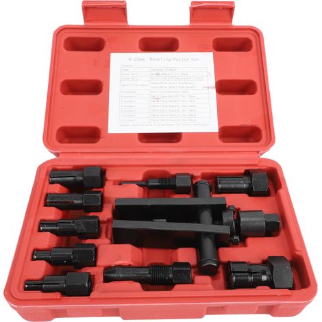 Extracteur de roulement de roue de moto, outil de retrait, Kit d'extraction interne aveugle 8-25mm (1/5)