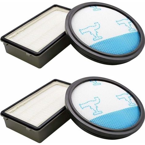 Filtre Aspirateur Rowenta Filtres pour Les Aspirateurs Rowenta RO3753EA RO3731EA RO3786EA Moulinex Tefal Compact Power Cyclonic (Alternative à ZR005901) 2 Kits (1/5)