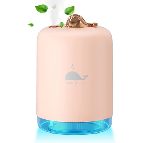Humidificateur Mini - Brumisateur À Brouillard Froid - USB Pour Chambre Bureau Voiture - 8 H D'autonomie - 1 Pièce (1/5)