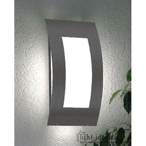 cmd Aqua aplique de pared exterior moderno antracita