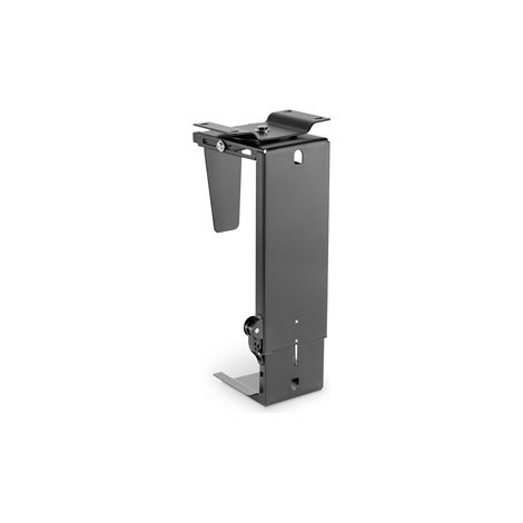 Digitus Support pour PC vissé, montage fixe, sous la table DA-90411 DA-90411 noir (RAL 9005), noir (1/4)
