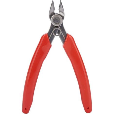 Mini Pince Diagonale électronique, Pince Coupante Latérale pour Câble, Outil de Coupe de Fil pour Divers Câbles, Modèles de Poignée L S (Grand 8,3 pouces de long et 7,9 pouces de (1/5)