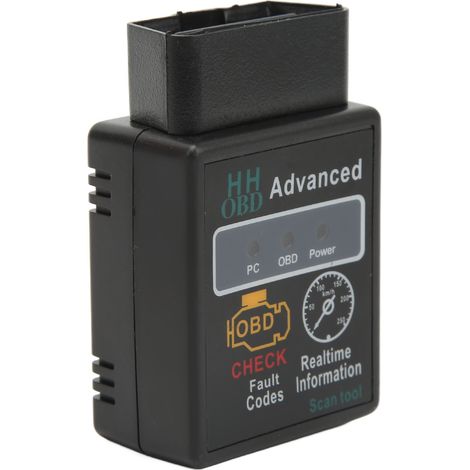 Lecteur de code OBD ELM327 V2.1 Bluetooth, outil de diagnostic auto avec détection pression carburant, scanner de défauts pour voiture (1/5)