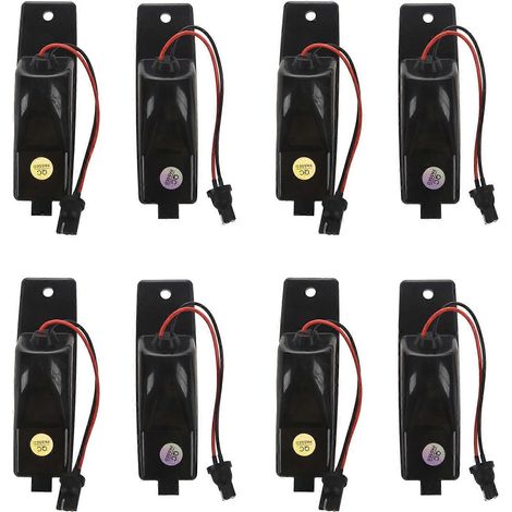 paires de feux de plaque d'immatriculation à LED blanches de remplacement pour Toyota Hiace Hi-Ace H200 2004-2012 Accessoires auto()