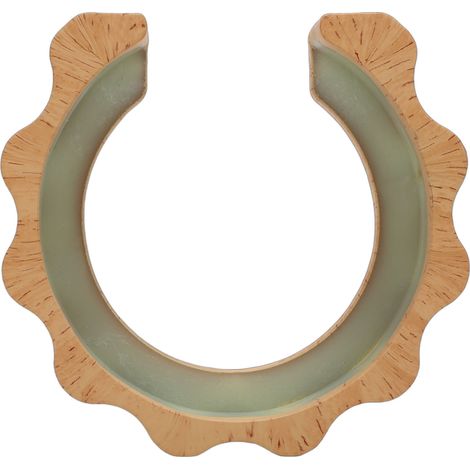 Couvercle de groupe de 58 mm, compatible avec les machines à café de la série E61, tête d'extraction, anneau anti-brûlure, couleur bois de hêtre. (1/5)