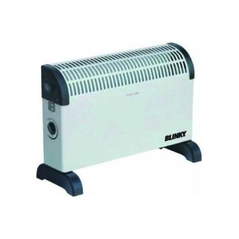 Blinky BK-TC1500 Termoconvettore Ceramico 1500 W 3 Livelli di Potenza Termostato Regolabile Protezione Termica colore Nero (1/5)