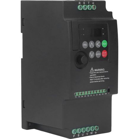 Variateur de fréquence 5,5KW, entrée AC380-400V, sortie triphasée 380V, onduleur VFD industriel, contrôleur de vitesse moteur, variateur pour moteur asynchrone (1/5)