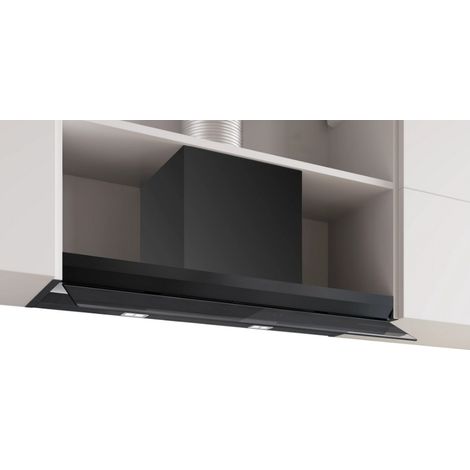 Hotte décorative 90cm 699m3/h noir mat - Bosch - DBB97DP60 (1/5)